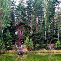 Дом на берегу :: Любимова Ольга 