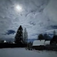 Деревня ночью :: Ольга Савельева 