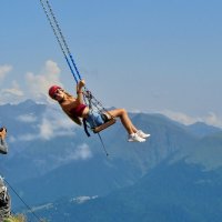 ..улыбка при полёте над пропастью.. :: galalog galalog