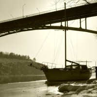 Зимний пейзаж :: Колодницкий Сергей 