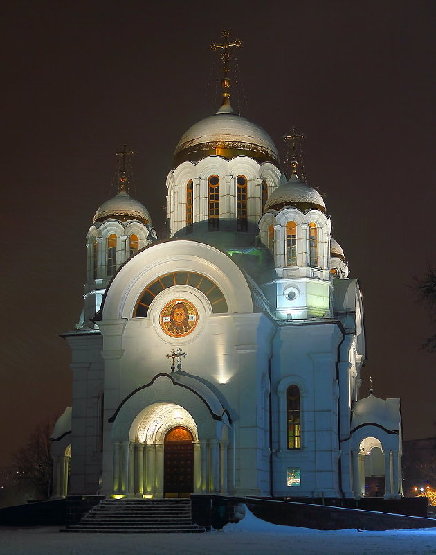 Самарские зарисовки. Храм в честь Георгия Победоносца. - Сергей Щербатюк