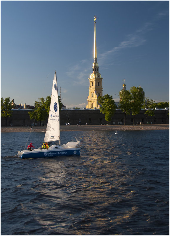 Парус на Неве *** Sail on the Neva - Александр Борисов