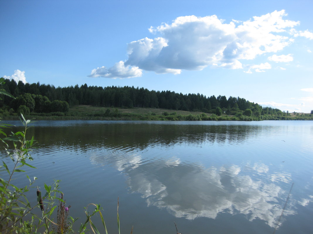 Утреннее озеро - Александра Петрухина