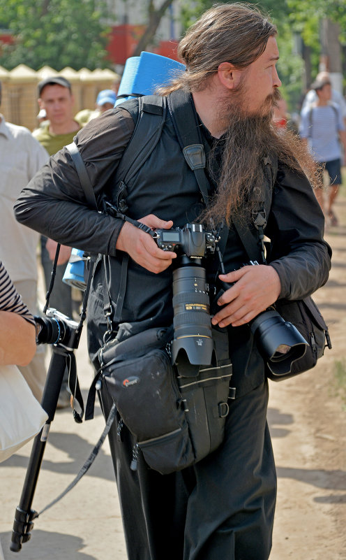 Священнослужитель-репортёр - Юрий Митенёв