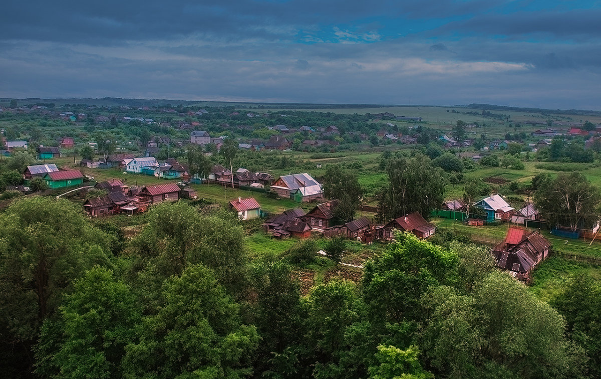 Деревня поволжья - наиль 