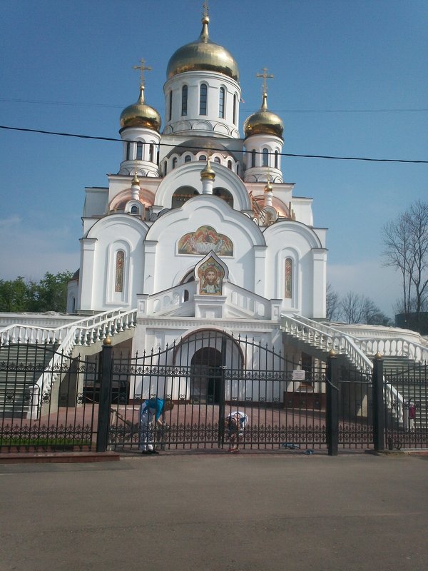 Храм в Реутово Московской - Светлана Шаповалова (Глотова)