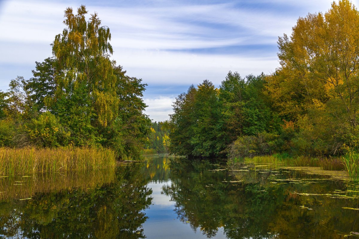 Осенний водный пейзаж - Александр Осенний водный пейзаж - Александр