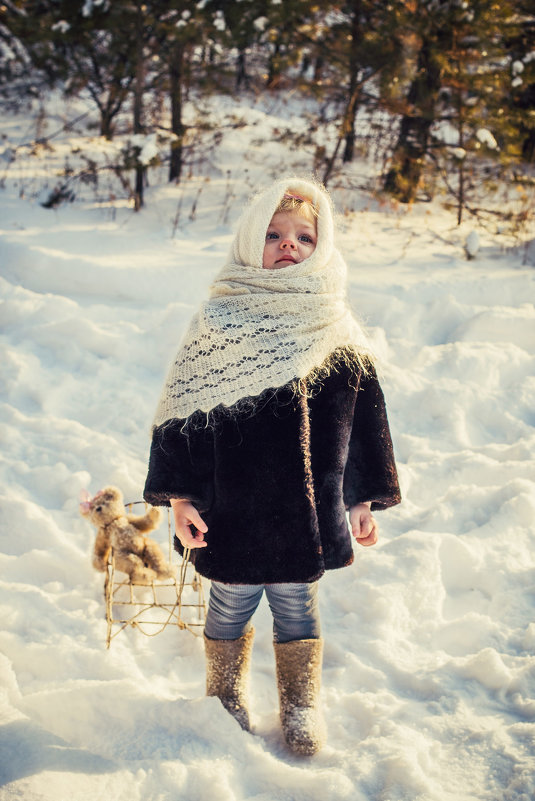 в зимнем лесу - Светлана Светлакова в зимнем лесу - Светлана Светлакова