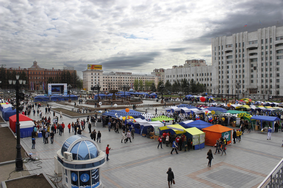 Хабаровск, площадь Ленина - Анна Шитова Хабаровск, площадь Ленина - Анна Шитова
