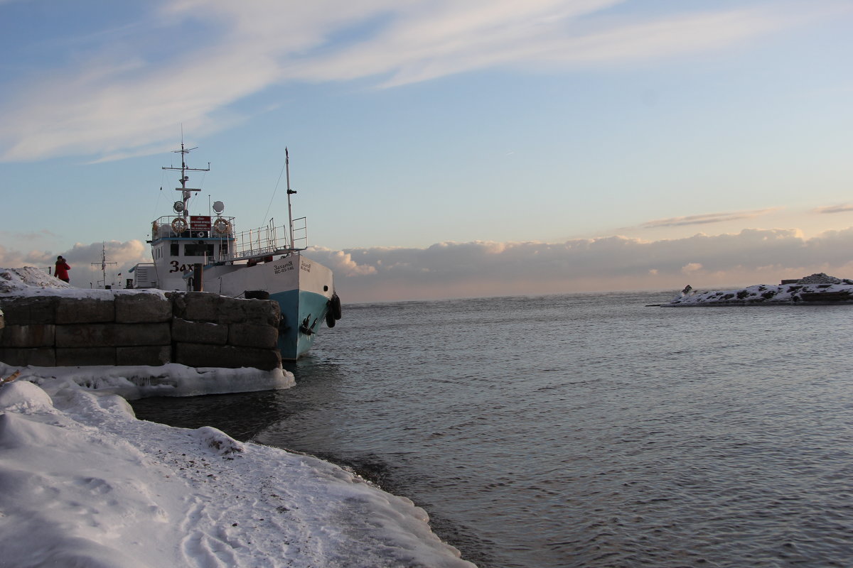 Байкал зимой. - Андрей Байкал зимой. - Андрей