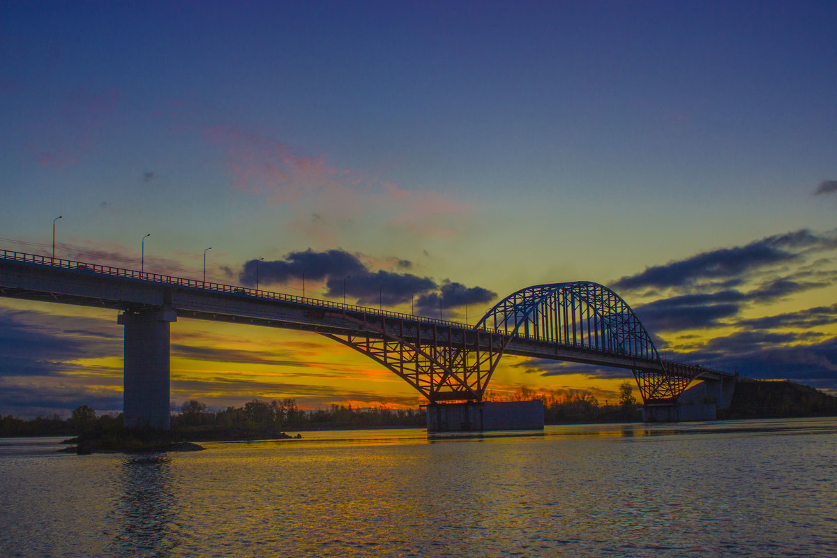 Мост через Енисей - Сергей Щербинин Мост через Енисей - Сергей Щербинин