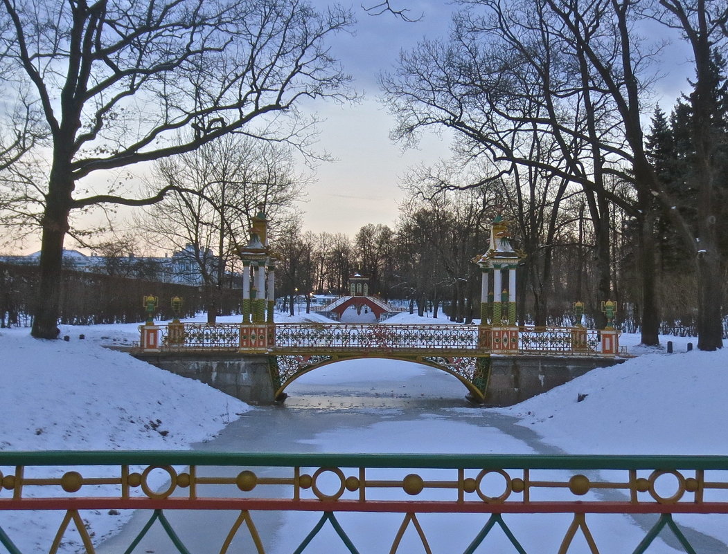 китайские мостики в Царском Селе - Елена 