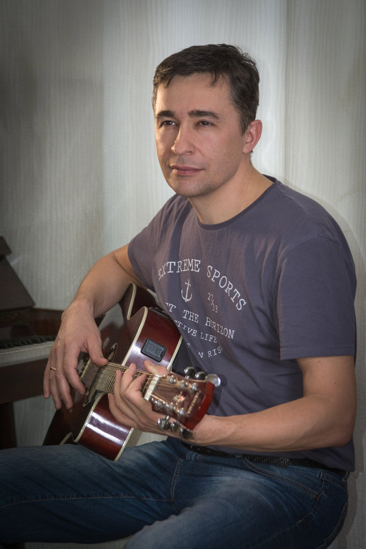 The musician George - Sergey Oslopov 