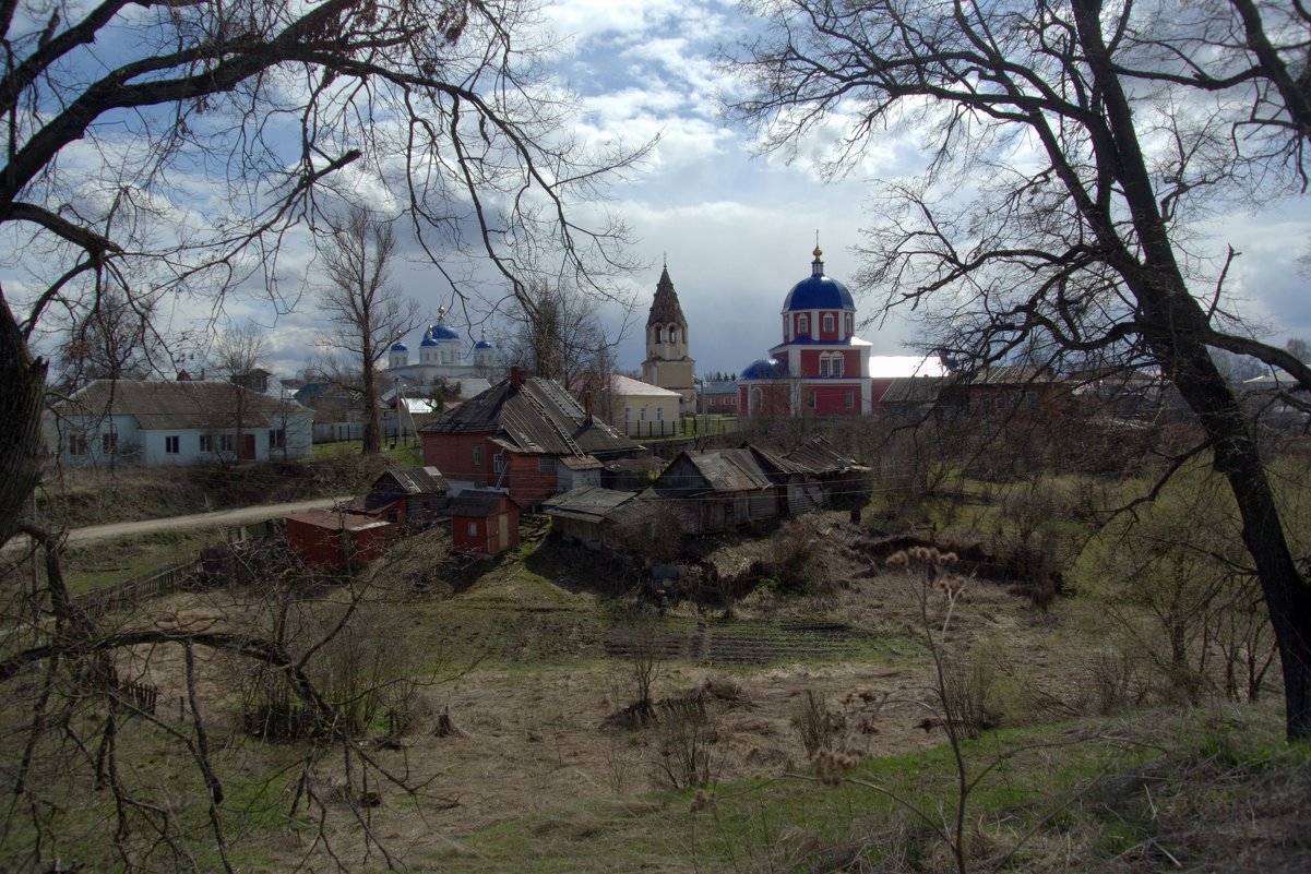 Весна в городке. - IRINA VERSHININA