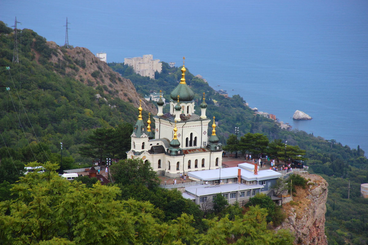 Форосовская церковь. Крым. - Анна Кулакова- Хоперскова