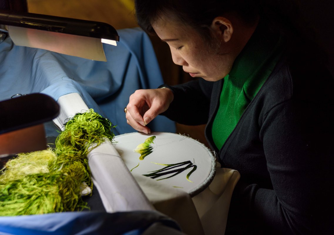 Вышивальщица по шелку - Илья Шипилов Вышивальщица по шелку - Илья Шипилов