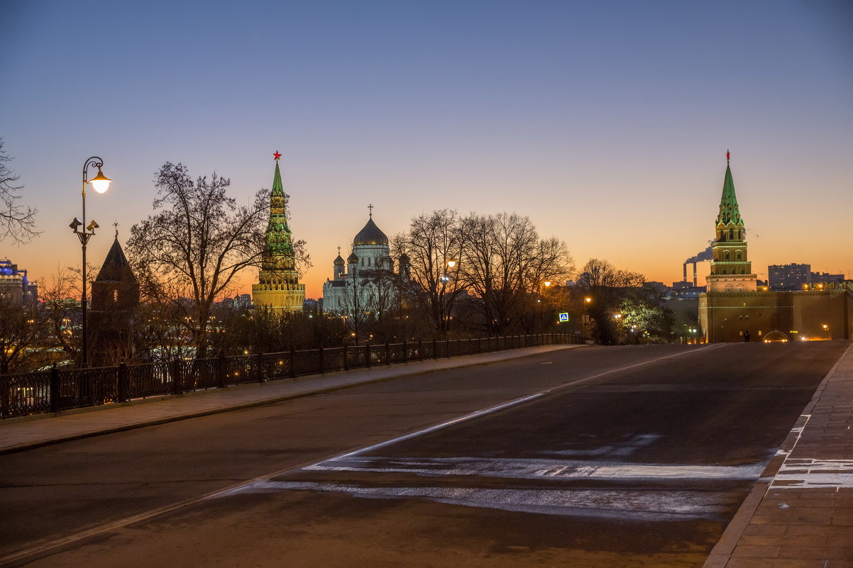 Кремль.Москва вечер. - юрий макаров