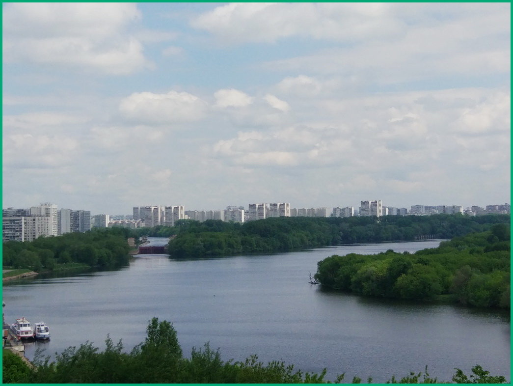 Вид на Москва-реку... - Николай Дони