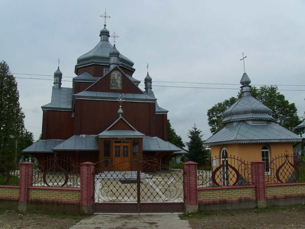 Греко - католический   храм   в   Чукаливке - Андрей  Васильевич Коляскин