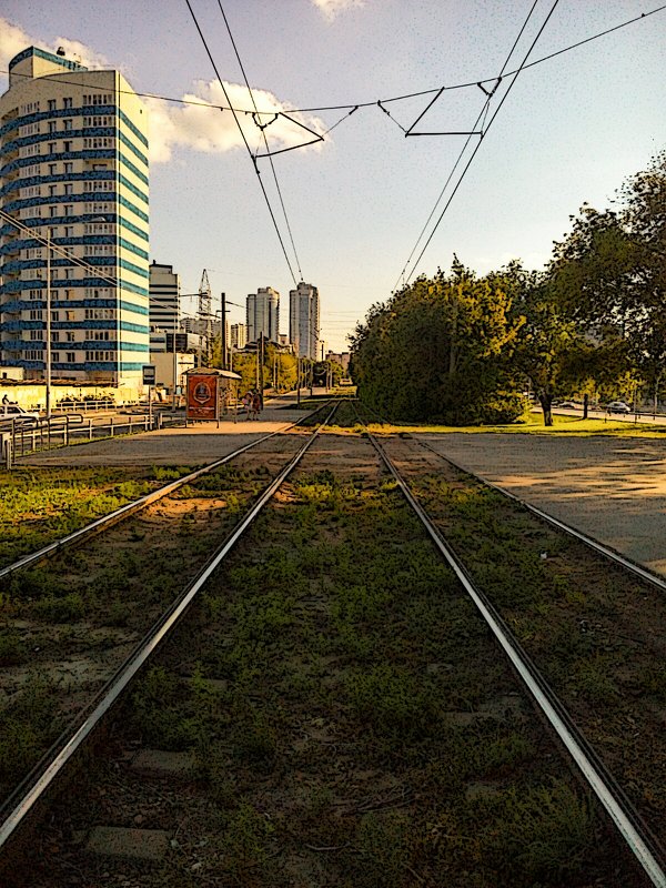 Городская зарисовка. - Алексей Батькович