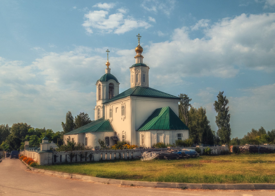 Чамерево,храм  Преображения Господня - Сергей Цветков