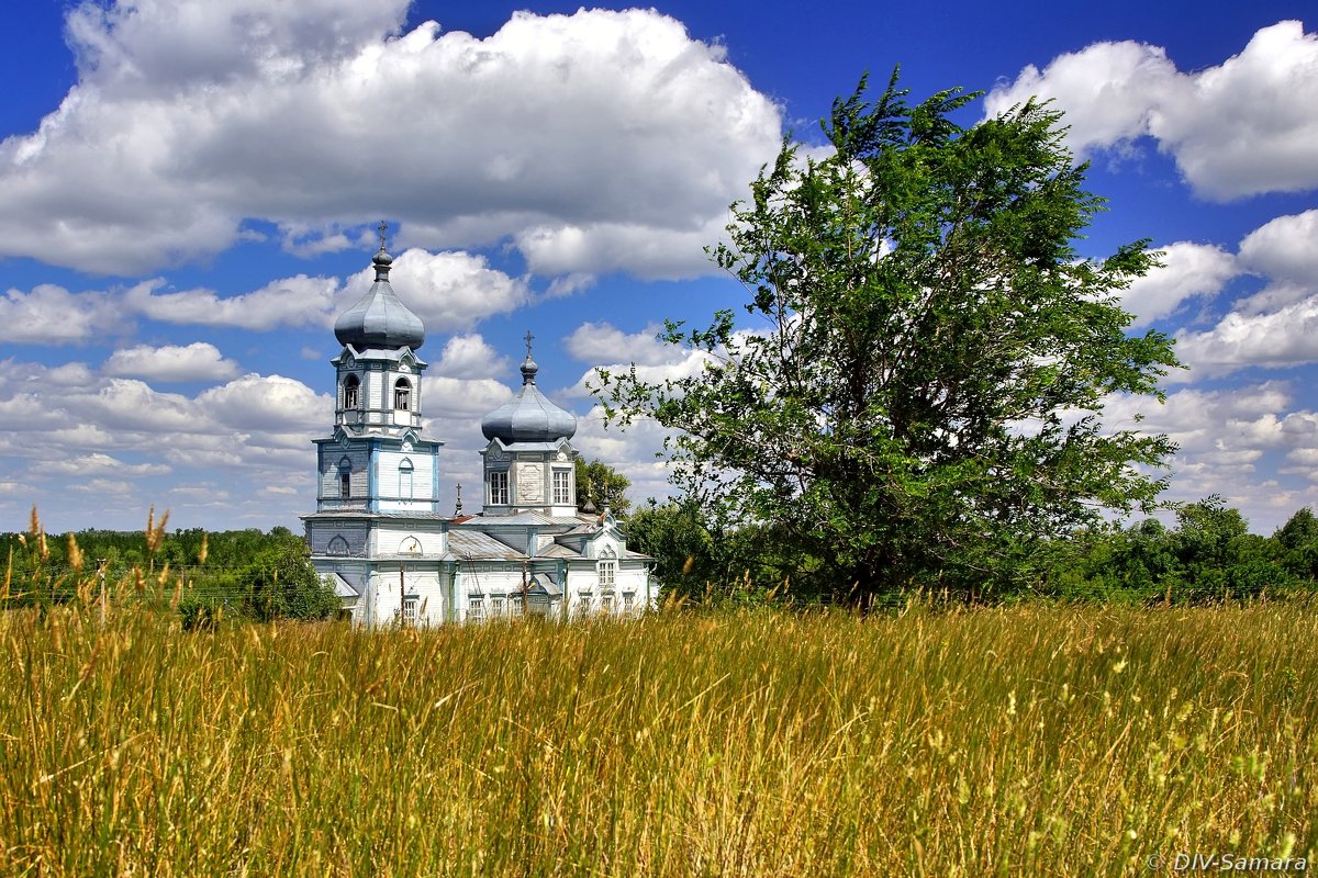 Храм в честь Казанской иконы Божией Матери (1910 г.), с. Заплавное Самарской области - Денис Кораблёв