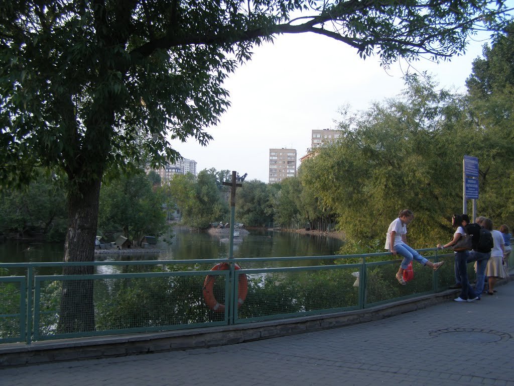 Московский зоопарк, посетители - Анна Воробьева