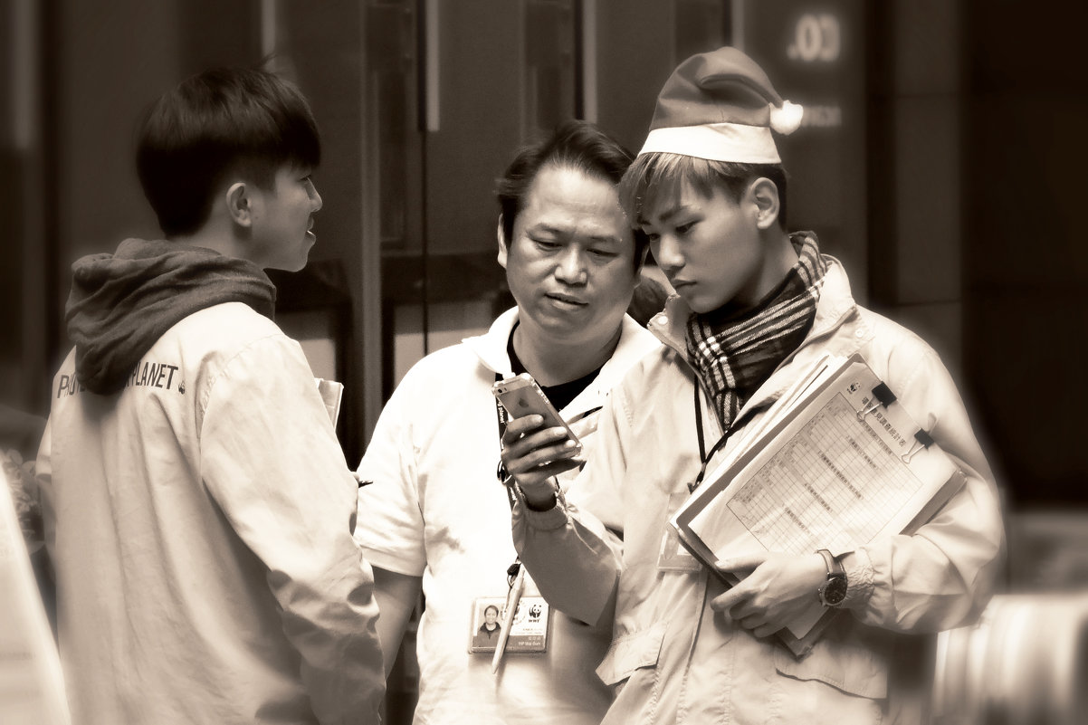 На улицах Гонконга - Tatiana Belyatskaya