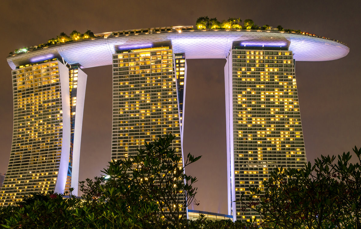 Отель Marina Bay Sands, Сингапур. - Edward J.Berelet