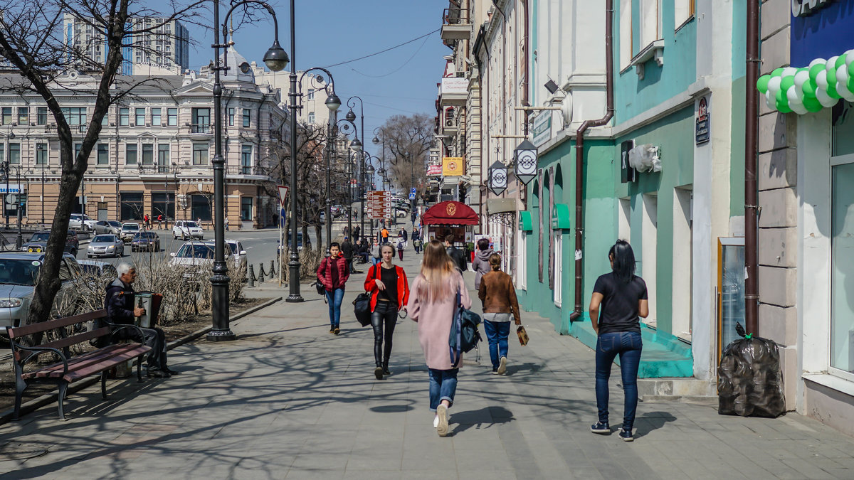 Прогулка по городу, Владивосток - Эдуард Куклин