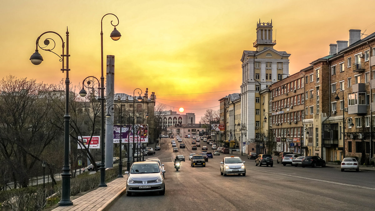 Прогулка по городу, Владивосток - Эдуард Куклин