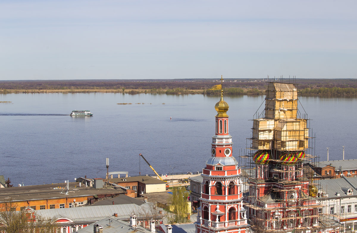 Строгановская церковь в реставрации - Александра 