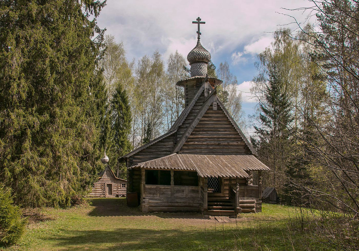 Знаменская церковь. Музейный комплекс "Василёво." Торжок. - Александр Теленков