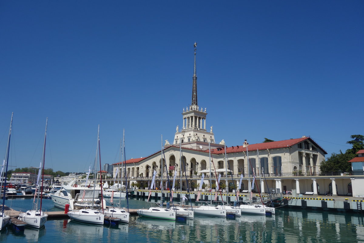 Сочи. Морской порт - Екатерина Запольских Сочи. Морской порт - Екатерина Запольских