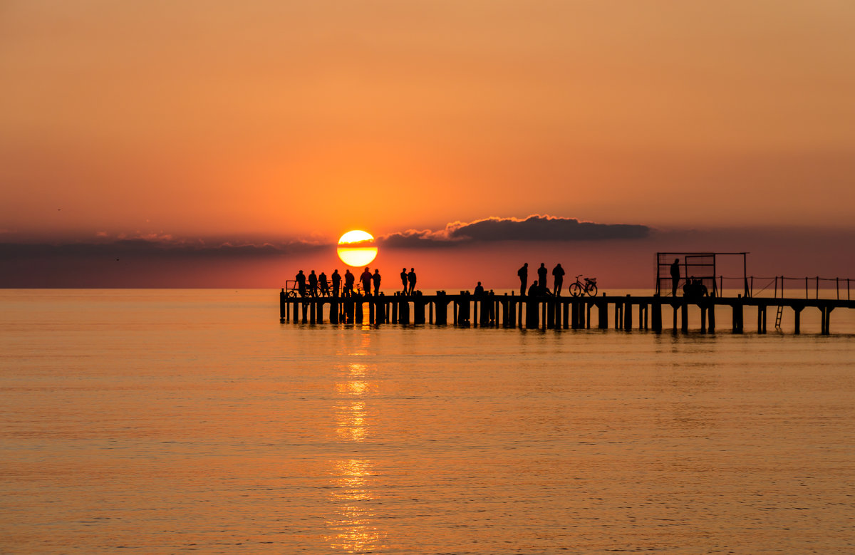 Закат на Anapa-beach - Павел © Смирнов