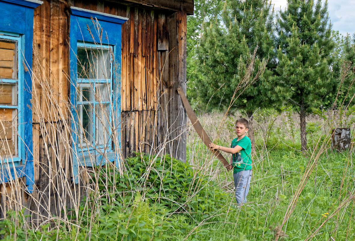 Сибирская глубинка. Домик в деревне - Дмитрий Конев