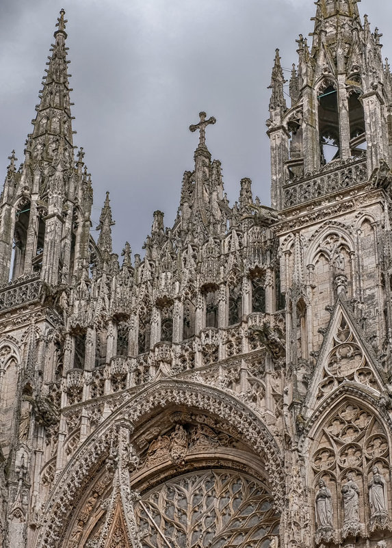 Руан. Cathédrale Notre-Dame de Rouen, Собор Руанской Богоматери. - Надежда Лаптева