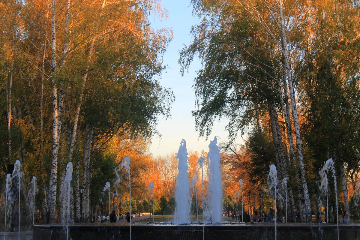 в городском парке - Горкун Ольга Николаевна 