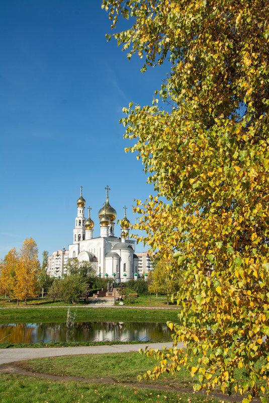 Осень в парке - юрий Амосов