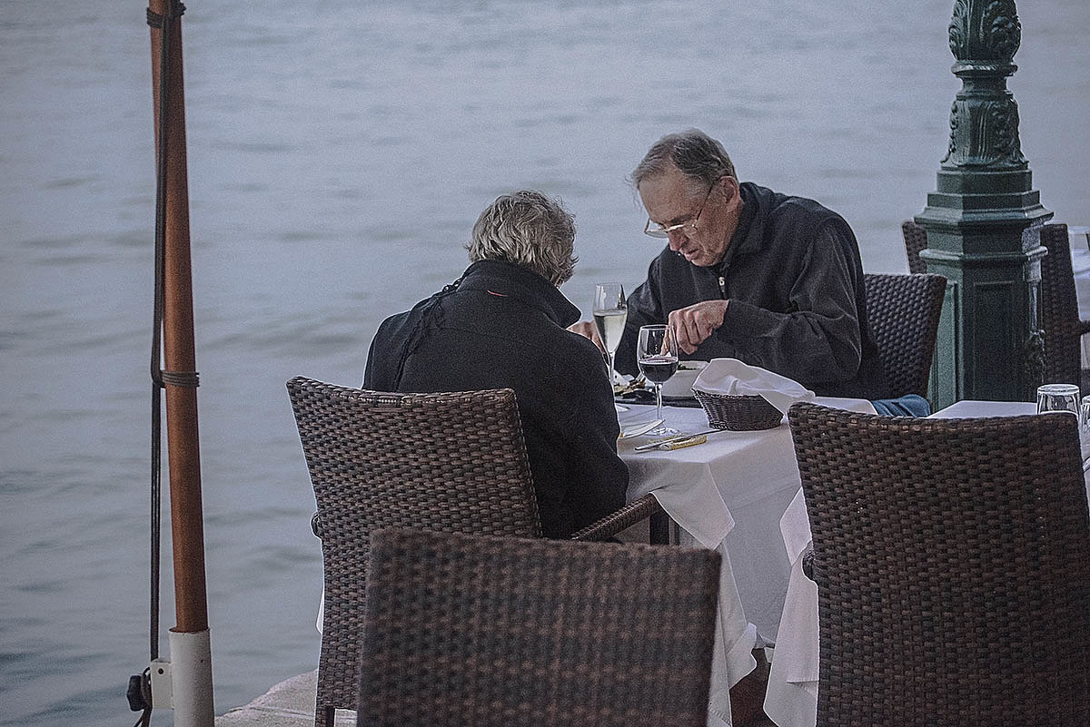 Venezia. Cena sulla riva della Giudecca. - Игорь Олегович Кравченко