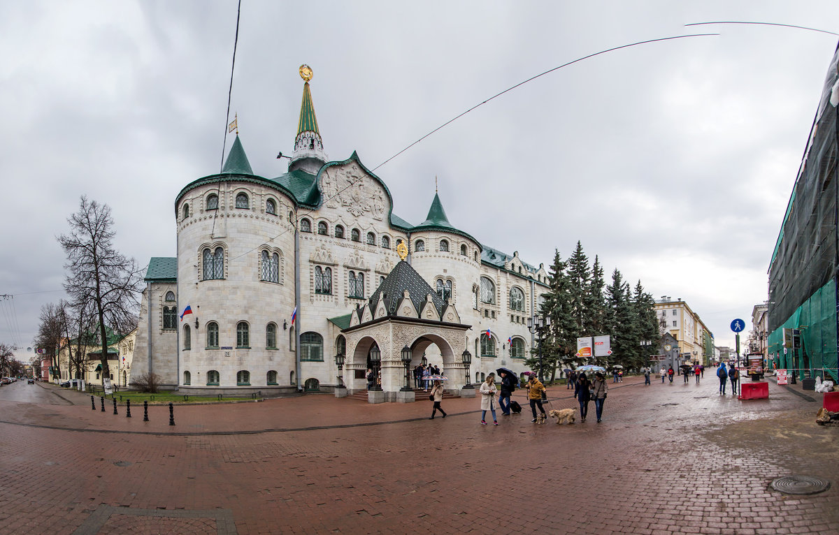 2018.04.30_7794-97 Ниж.Новг. Госбанк на Покровской панорама 1920 - Дед Егор 