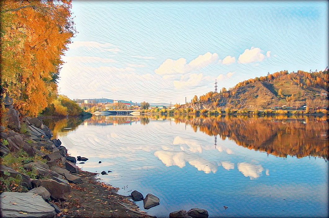 Пруд. - Александр Шимохин