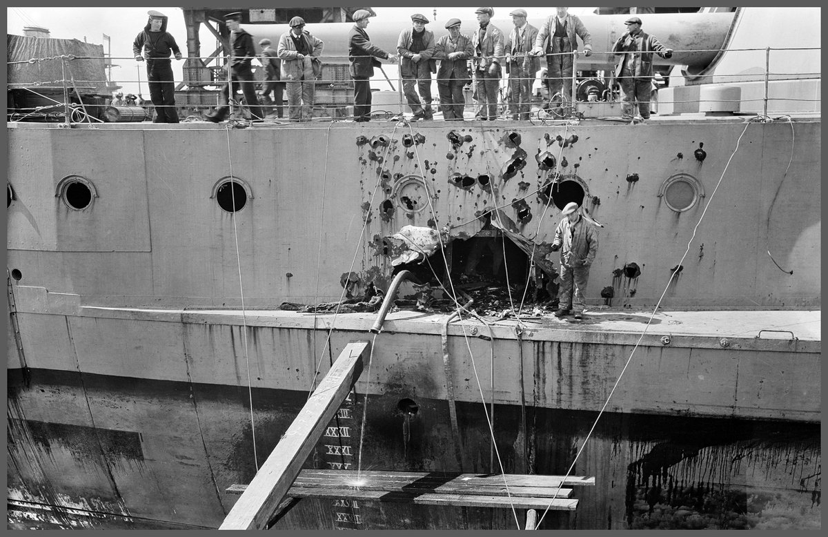 Battleship "HMS Warspite", at Rosyth 2-3.06.1916 . - Александр 