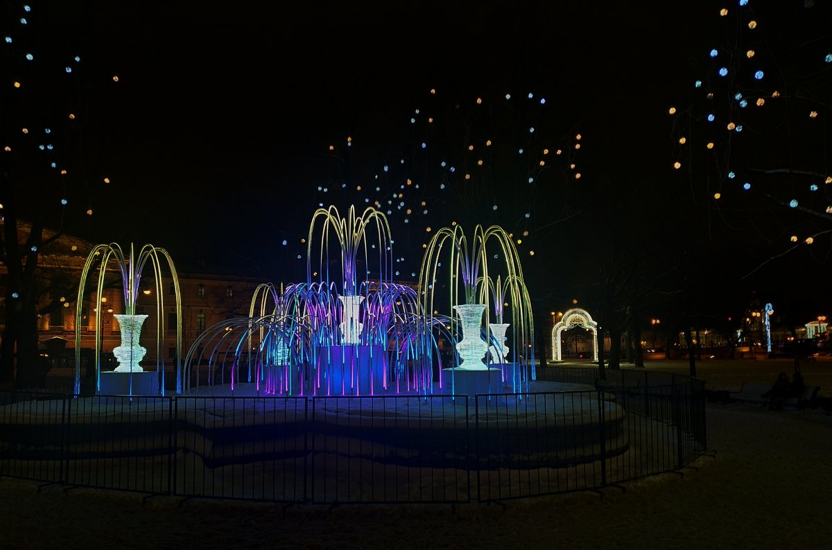 Новогодний фонтан. - ТАТЬЯНА (tatik)