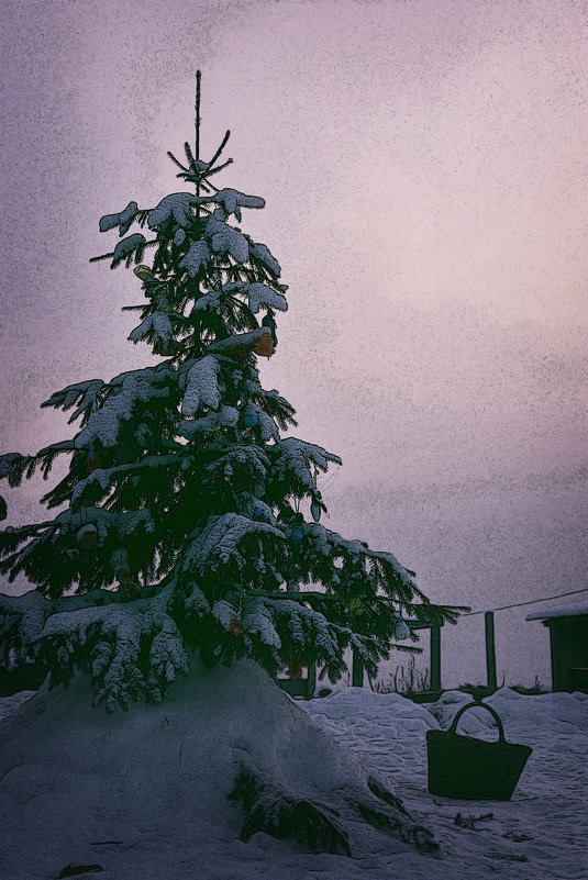 Зима в деревне - Марина Яковлева