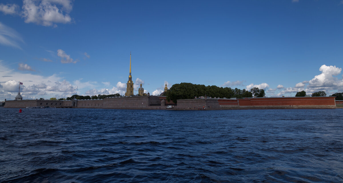 Вид на Петропавловскую крепость. - Анатолий Грачев