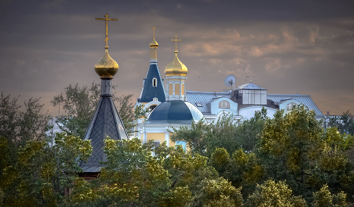 Москва. Вид от Патриаршего моста. - В и т а л и й .... Л а б з о'в