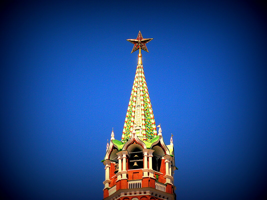 Москва. Красная площадь. Троицкая башня Фрагмент. - Владимир Драгунский Москва. Красная площадь. Троицкая башня Фрагмент. - Владимир Драгунский