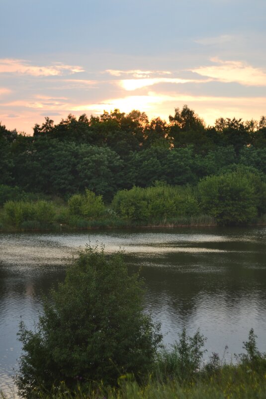 Шагаровка речка,закат ...романтика - Александр Леонов