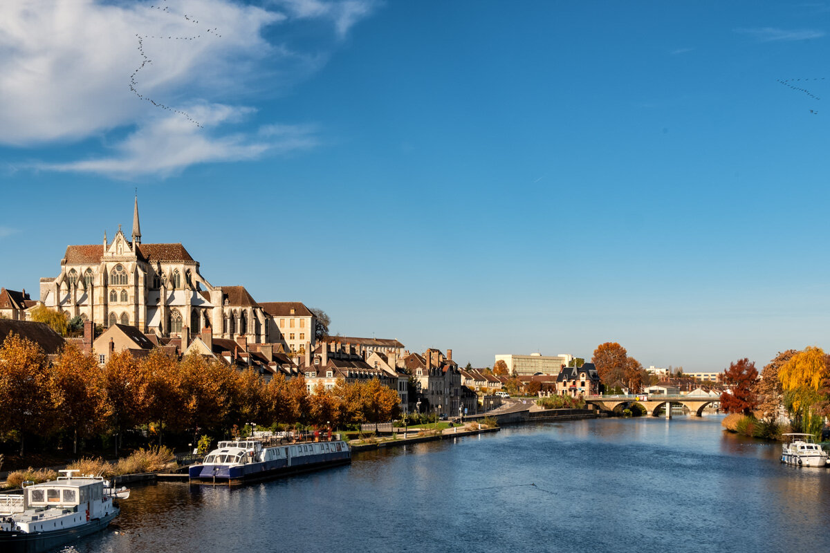 Осер (Auxerre). Бургундия. - Надежда Лаптева